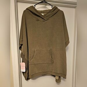 Dress Up‎ Oversized Short Sleeved Sweater Hoodie